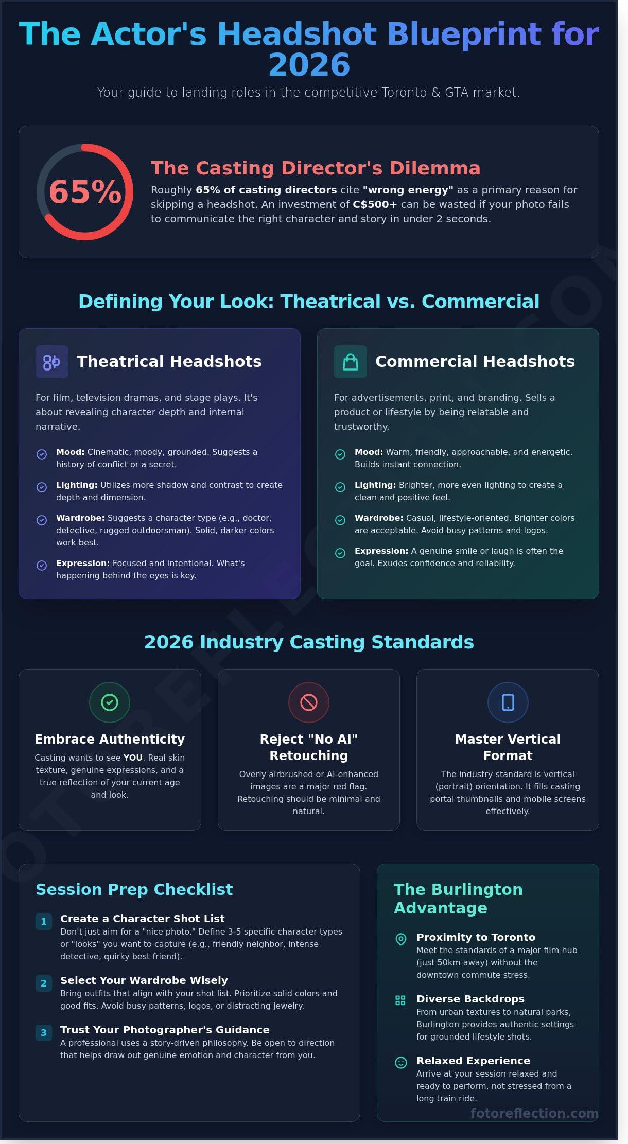 Headshot Photographer for Actors in Burlington: Your 2026 Casting Guide 1 Headshot Photographer for Actors in Burlington: Your 2026 Casting Guide