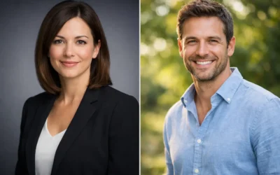 Oakville Photographer 1 Studio Headshots vs Outdoor Portraits
